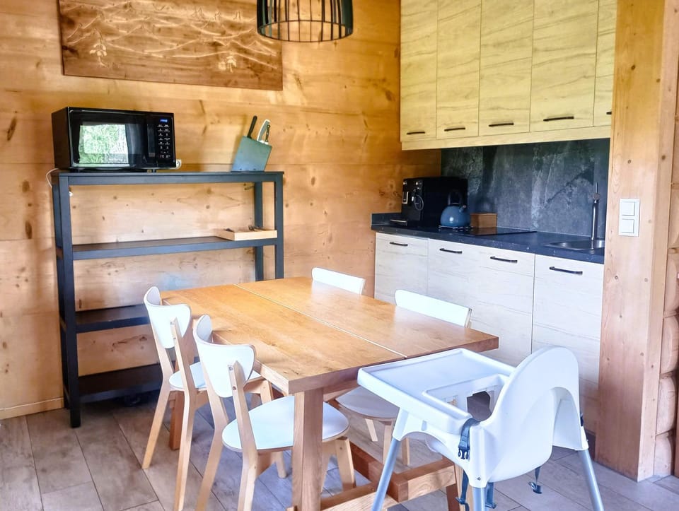 Kitchen or kitchenette, Dining area, children, young children, Family, microwave, oven, stove, kitchen