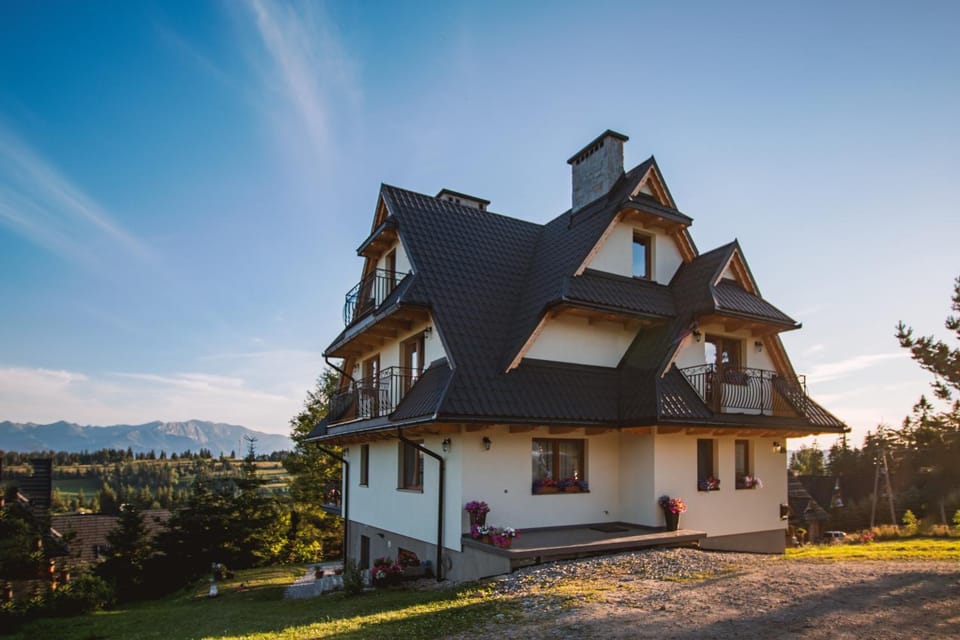 Property building, Sunset