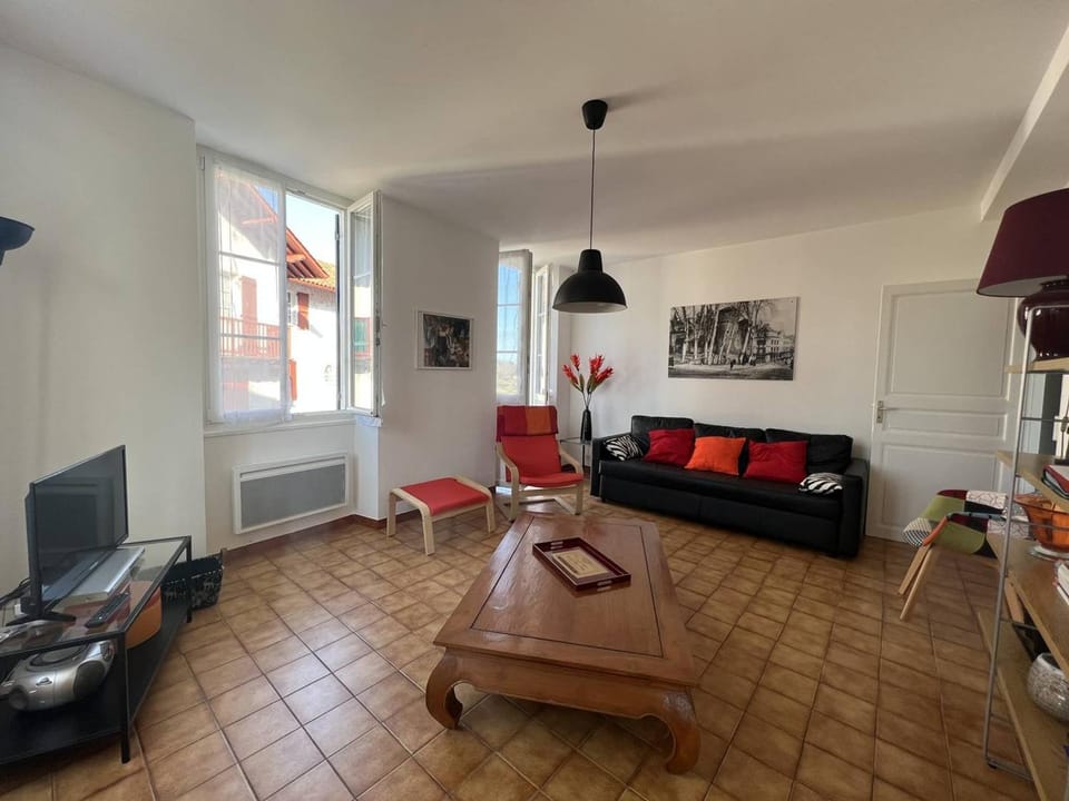 T2 confortable au centre-ville avec animaux admis et Wi-Fi - FR-1-495-79 Apartment in French Basque Country