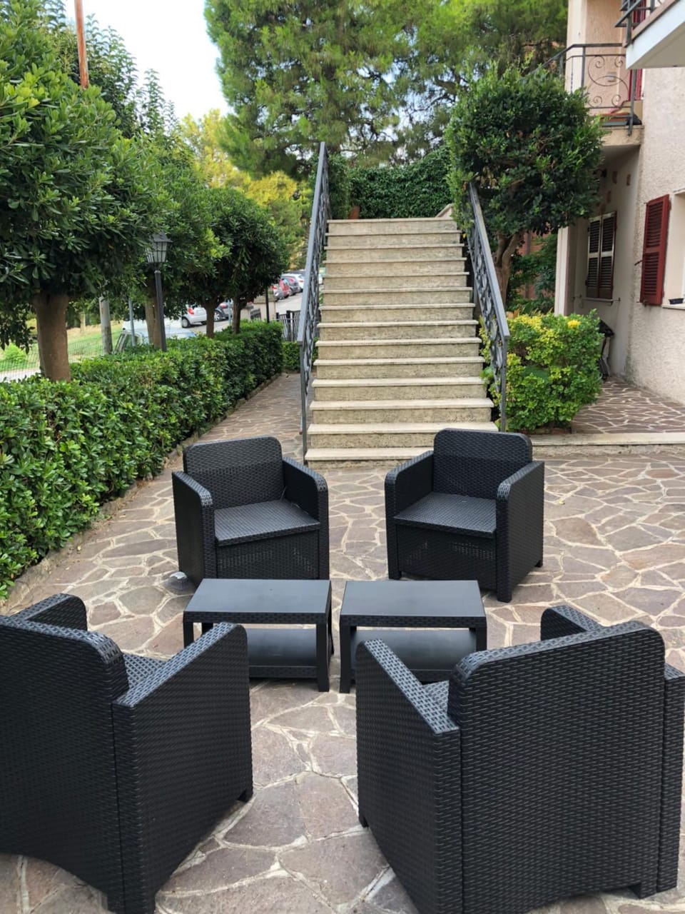 Facade/entrance, Garden