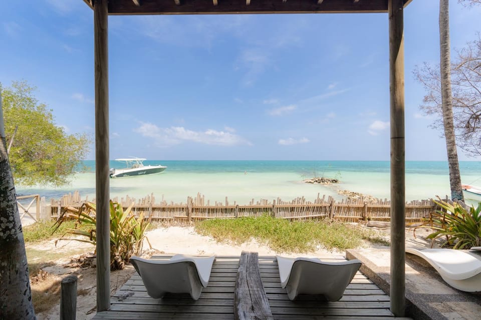 Sea view, sunbed