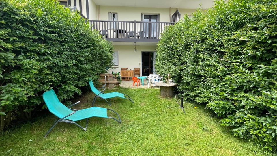 2 pièces avec jardin Fleur Marine bord de mer Cabourg Apartment in Cabourg