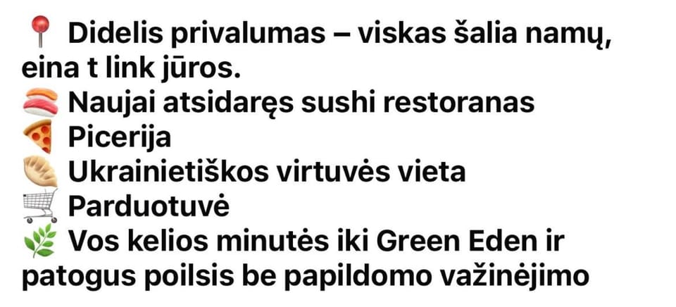 Svečių namai Vaivorykštė Apartment in Palanga