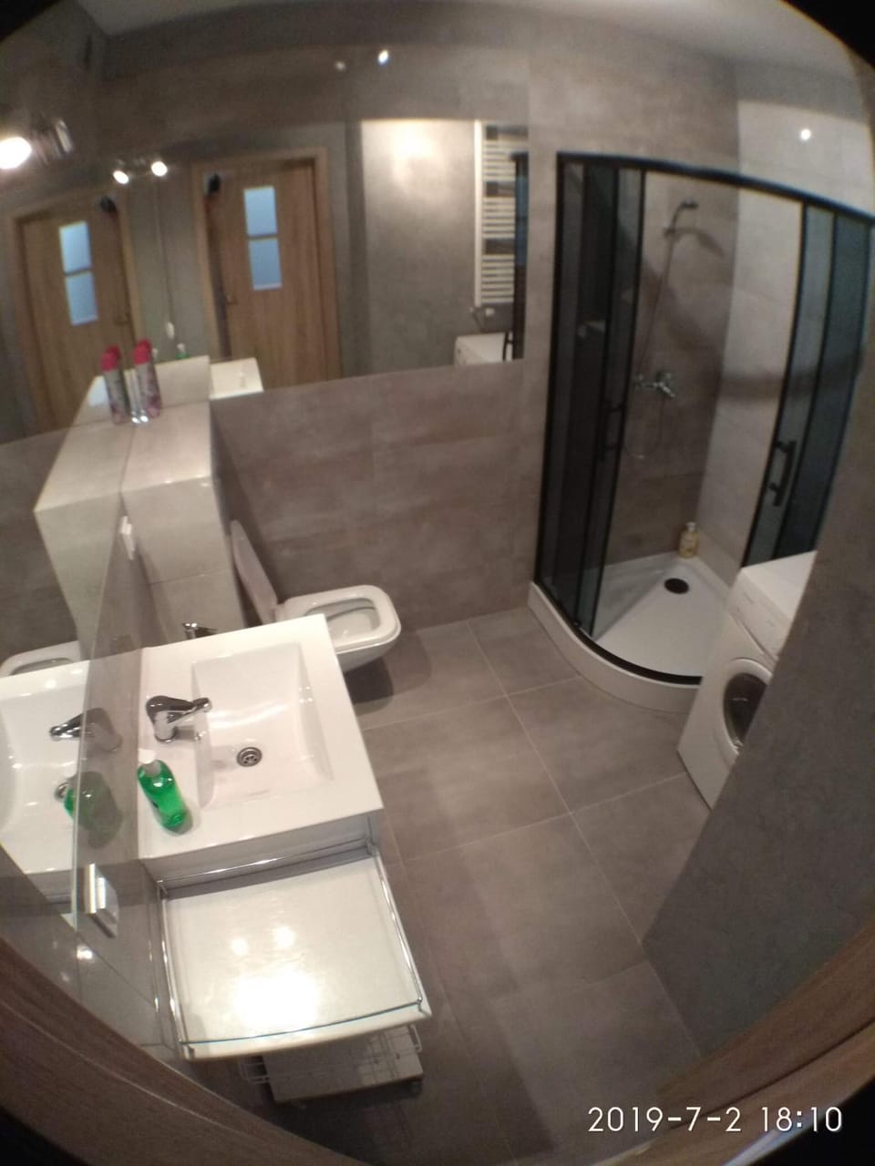 Shower, Bathroom, washing machine