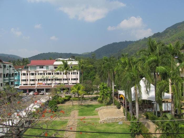 Garden view, Mountain view