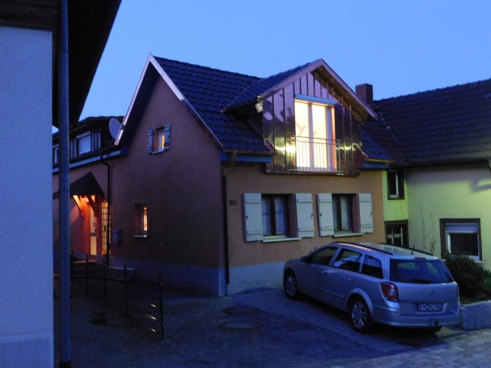 Property building, Sunset