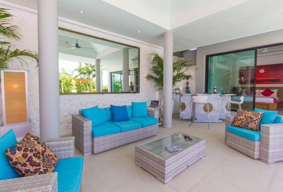 Property building, Patio, Seating area, Bedroom