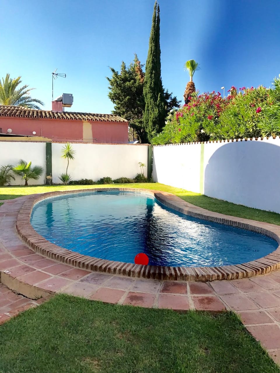 Property building, Garden, Swimming pool