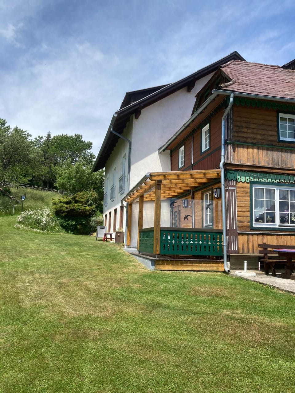 Property building, Garden
