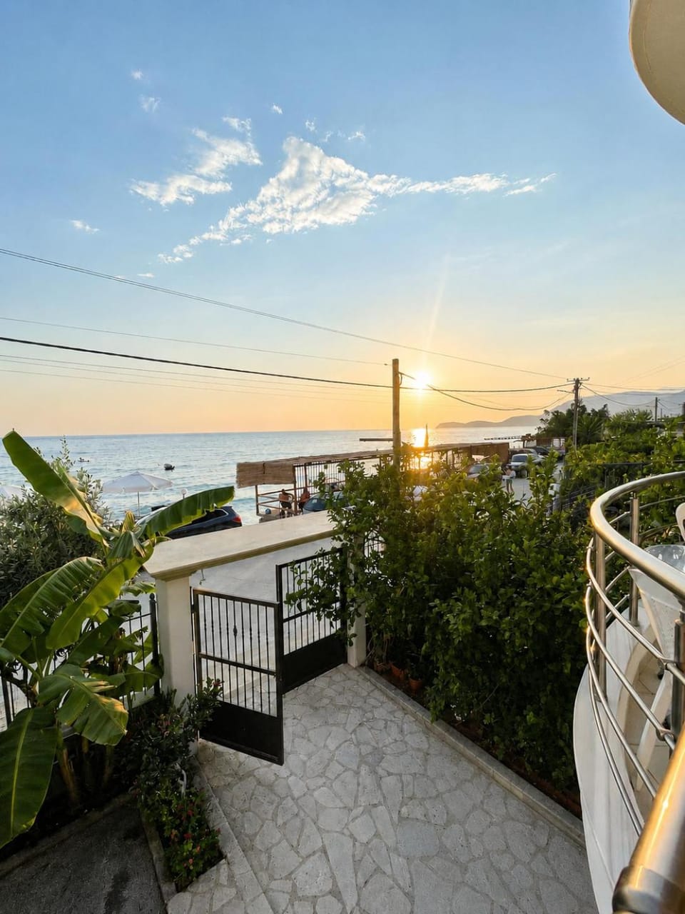 Sea view, Inner courtyard view