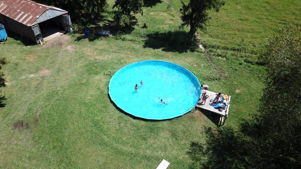 Bird's eye view, Swimming pool
