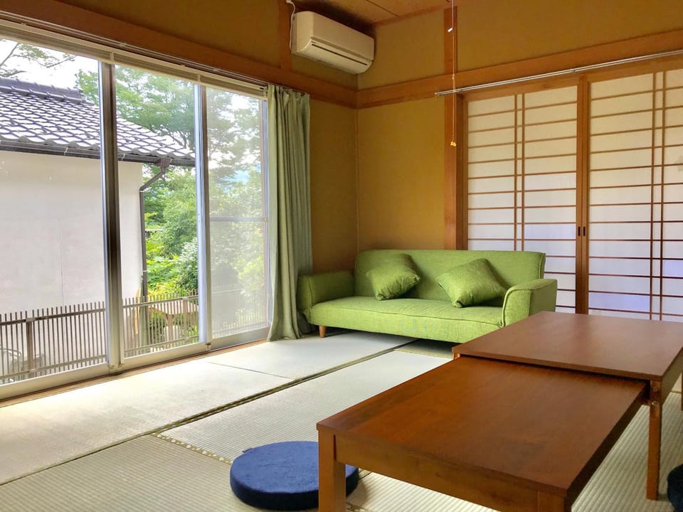 Living room, Seating area, air conditioner