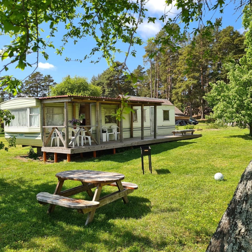 Property building, Garden view