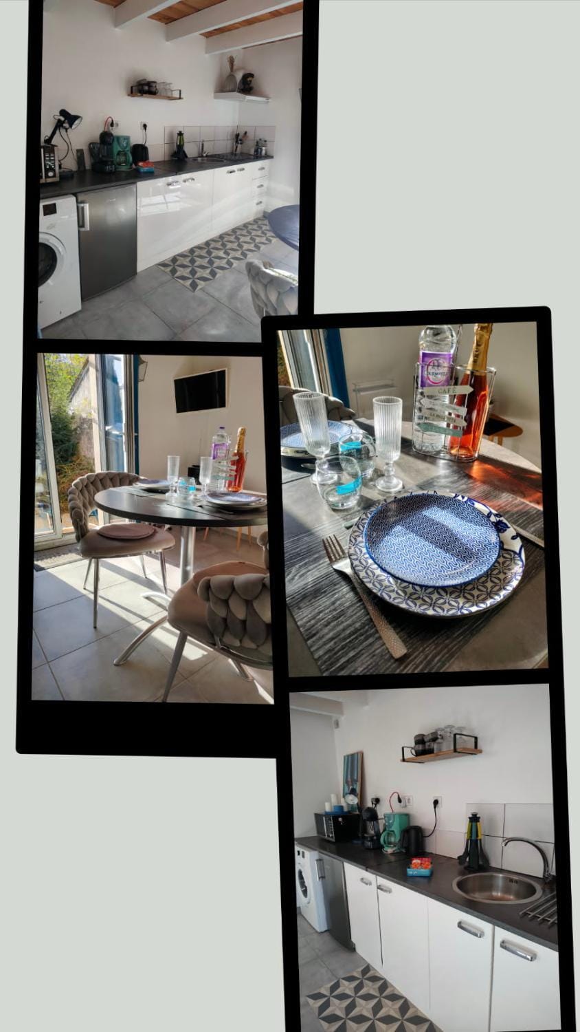 La Suite 27 bis, maison indépendante avec terrasse, proche gare et centre Apartment in Brittany