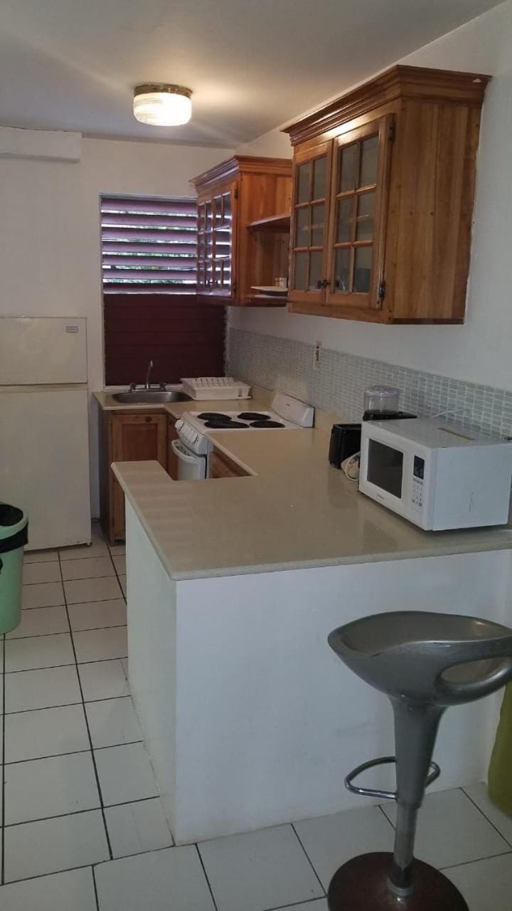 Kitchen or kitchenette, oven, stove