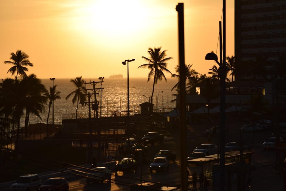 Sea view, Sunset
