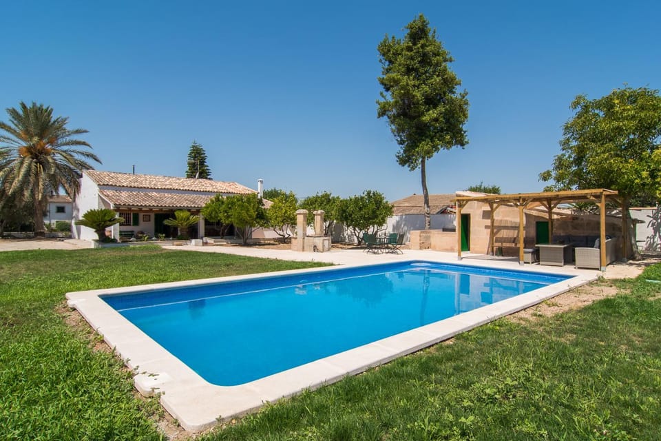 Property building, Day, Garden, Garden view, Pool view, Swimming pool, sunbed