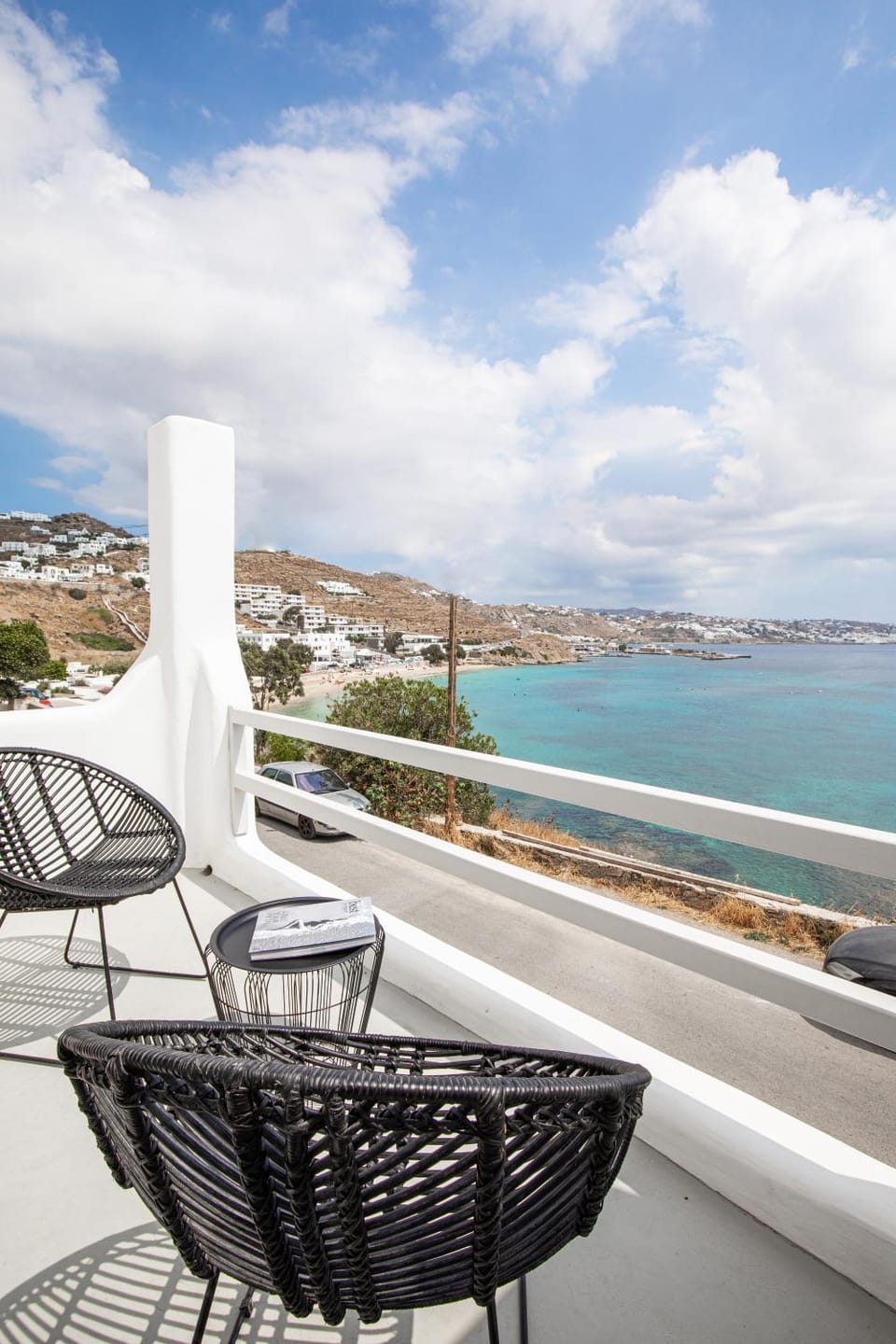 Day, View (from property/room), Balcony/Terrace, Seating area, Sea view