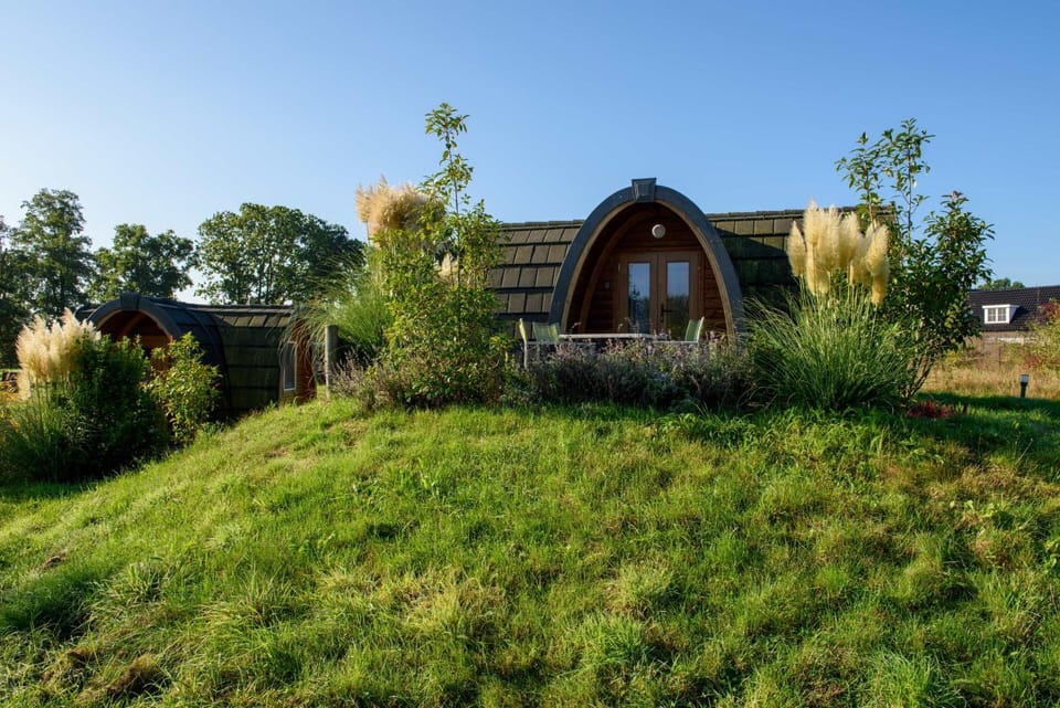 Property building, Spring, Garden, Garden view