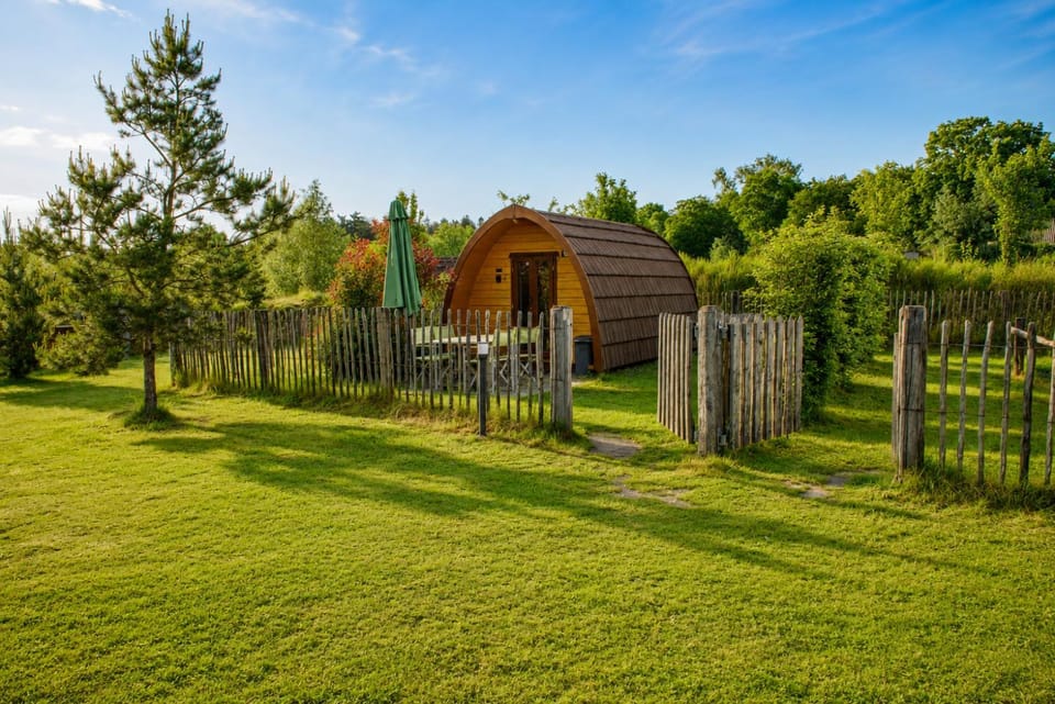 Property building, Garden view
