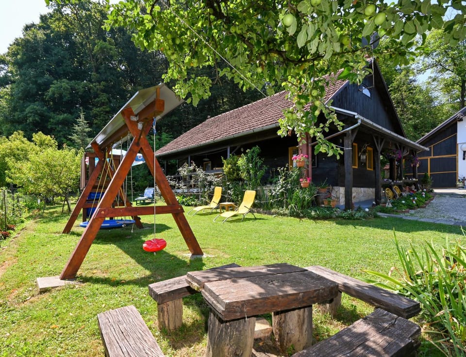 Day, Natural landscape, Children play ground, Garden view