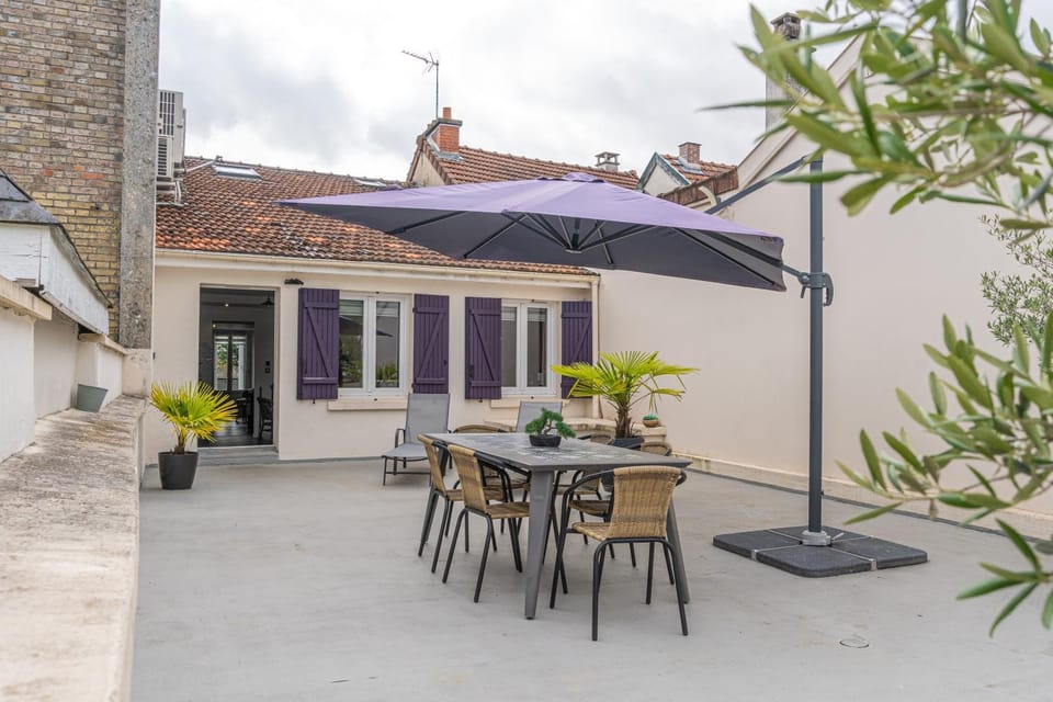 Terrasse 86 - Terrasse & Climatisation - 4-6 personnes - BnB Epernay Apartment in Epernay