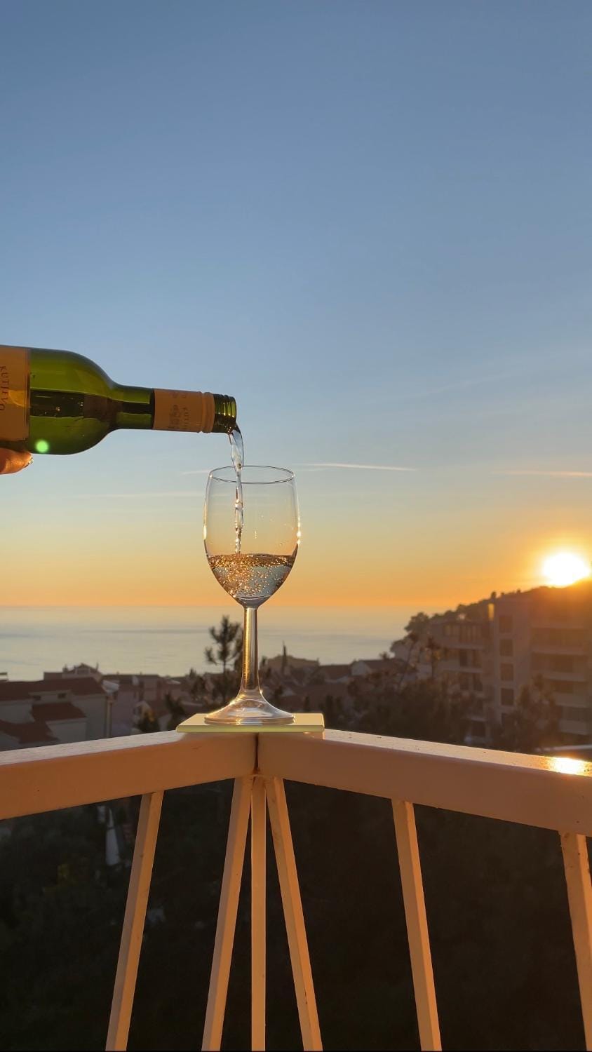 Landmark view, Sea view, Sunset