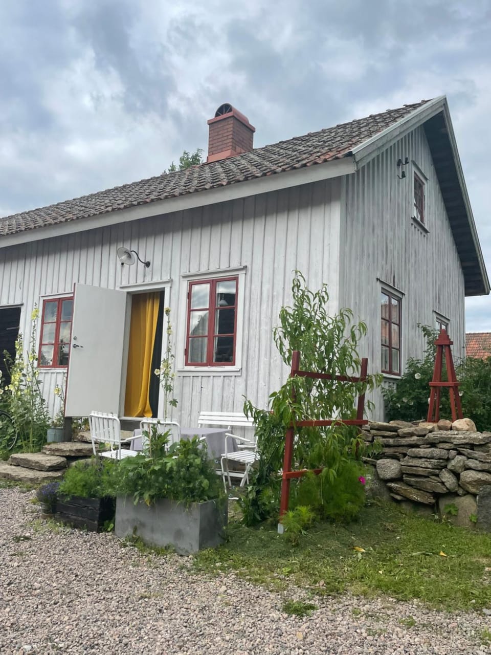 Property building, Day, Garden