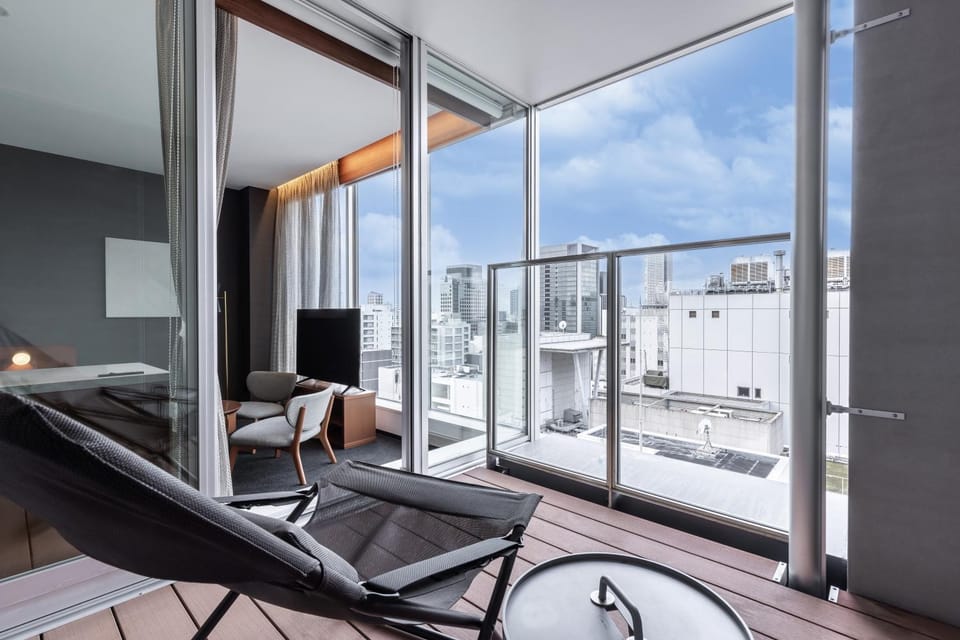 View (from property/room), Balcony/Terrace, Photo of the whole room