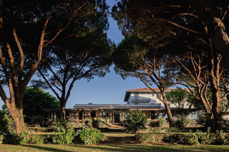 Property building, Garden view