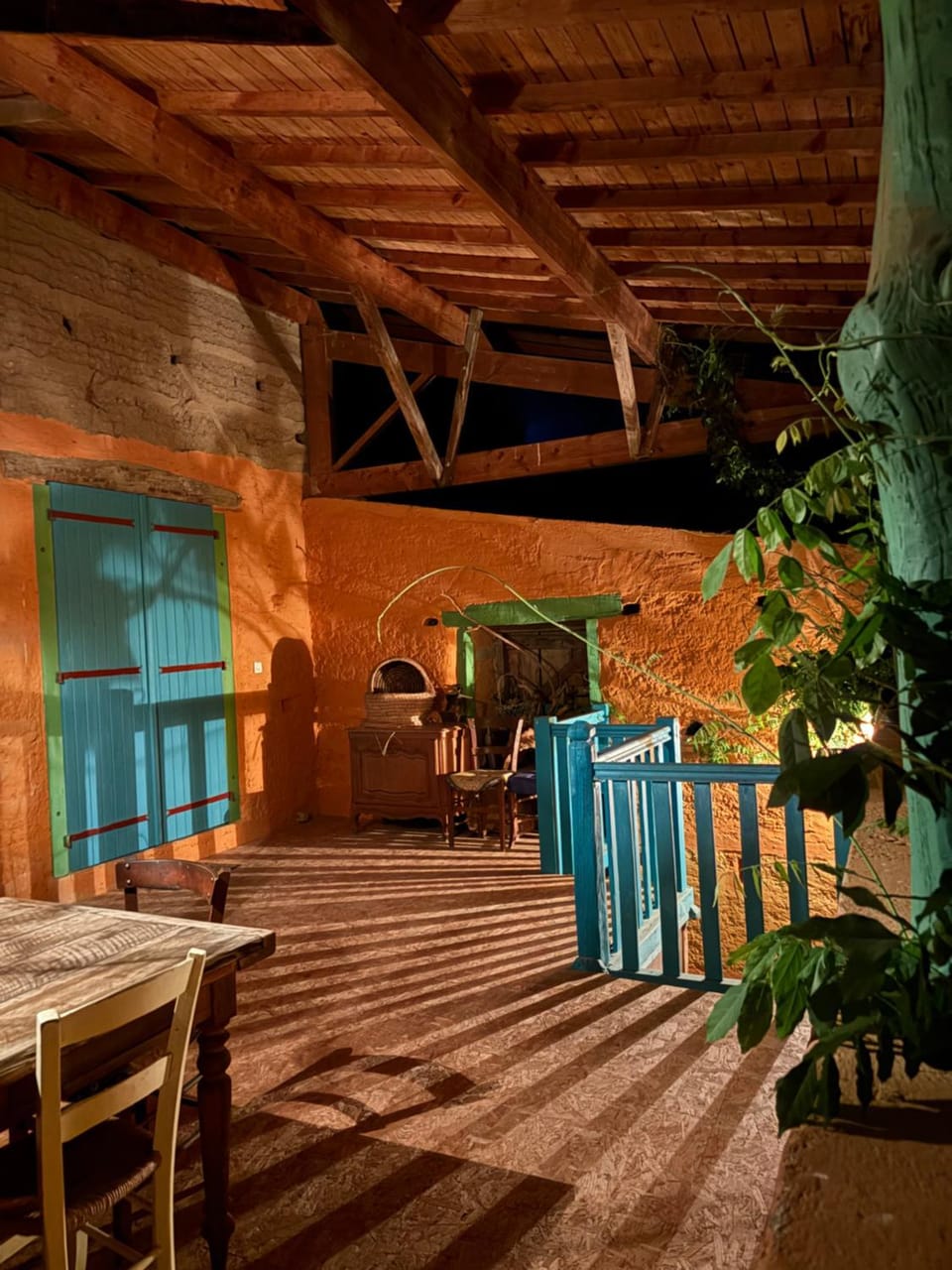 Patio, Night, Balcony/Terrace