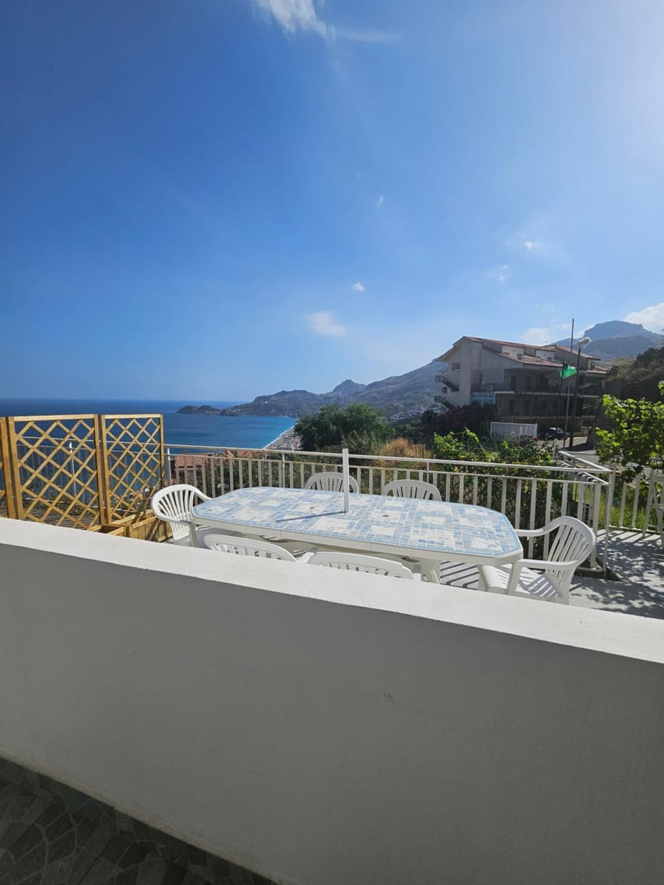 Day, Natural landscape, View (from property/room), Balcony/Terrace, Mountain view, Sea view