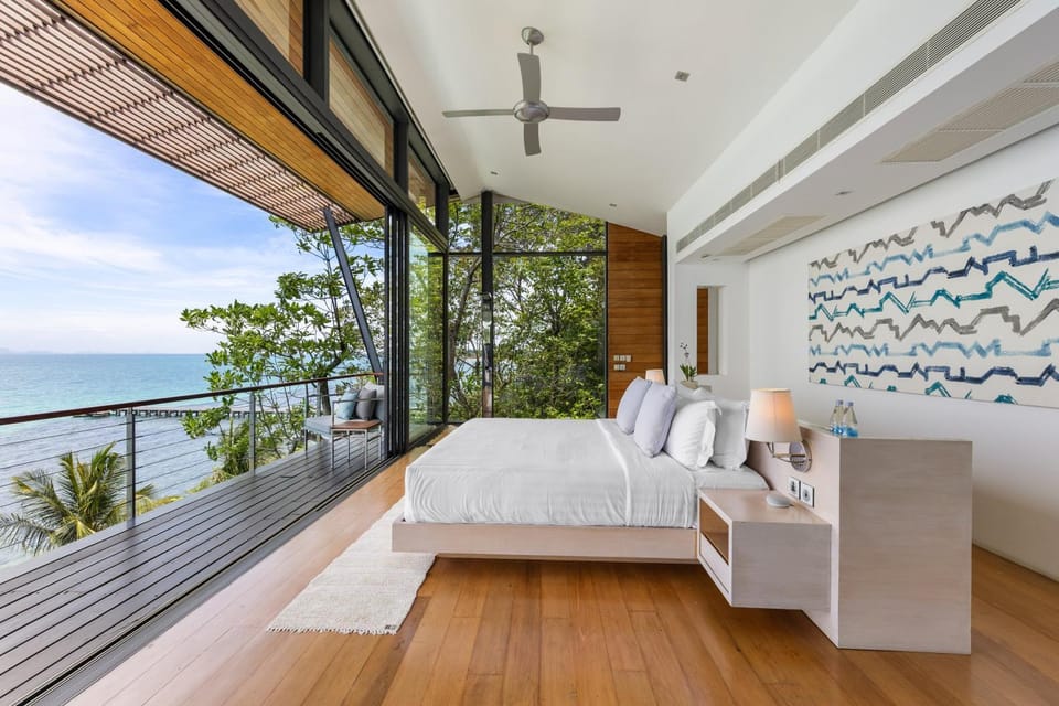 View (from property/room), Balcony/Terrace, Photo of the whole room, Bedroom