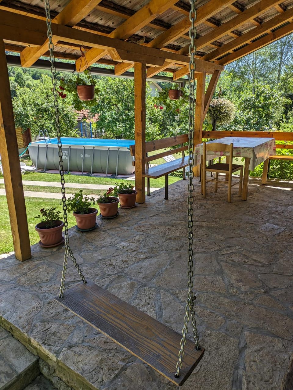 Garden, Balcony/Terrace, Dining area, Pool view, Swimming pool