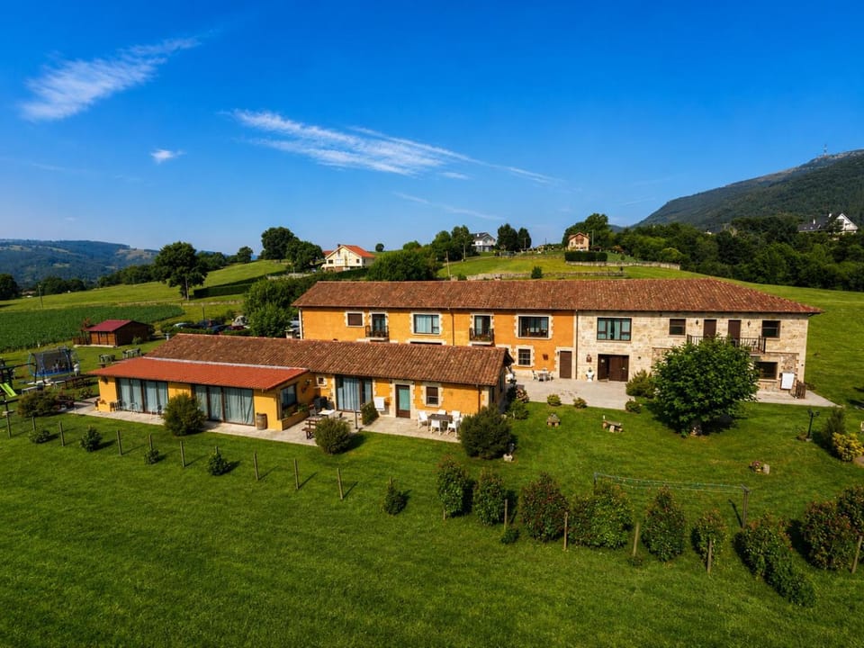 Property building, Natural landscape, Mountain view