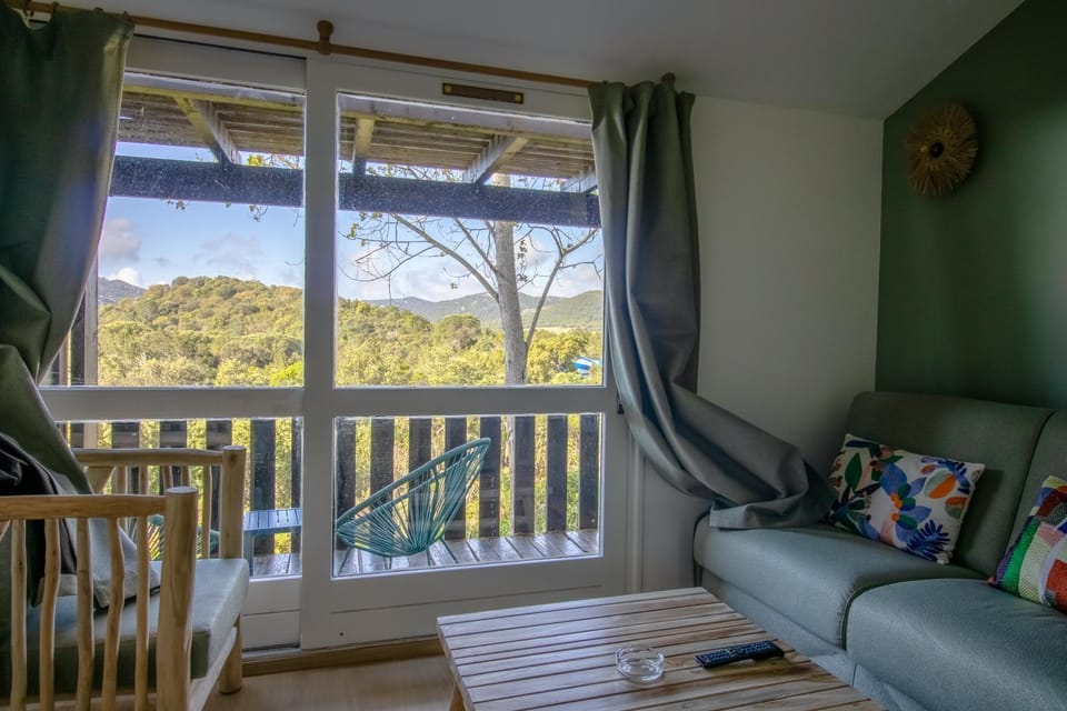 Patio, Natural landscape, Living room, Seating area