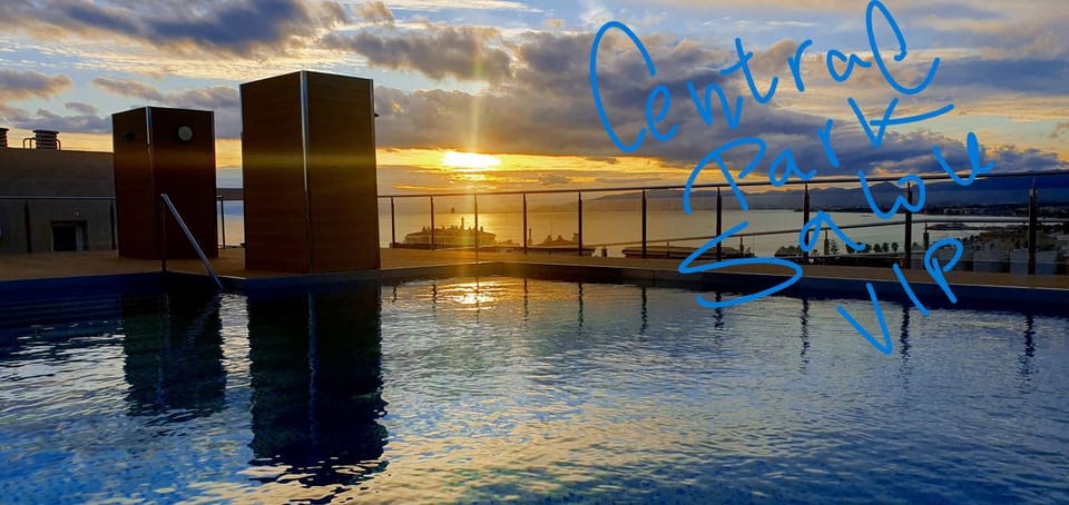 Sea view, Swimming pool, Sunset
