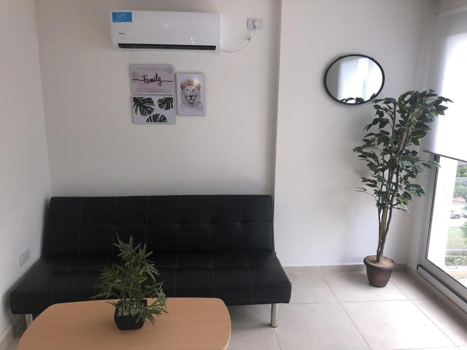 Living room, Seating area, air conditioner