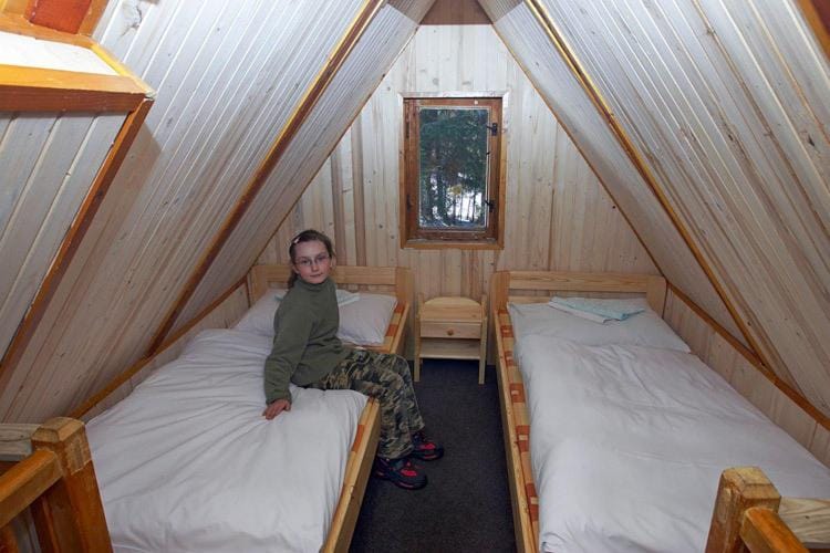 Bed, People, young children
