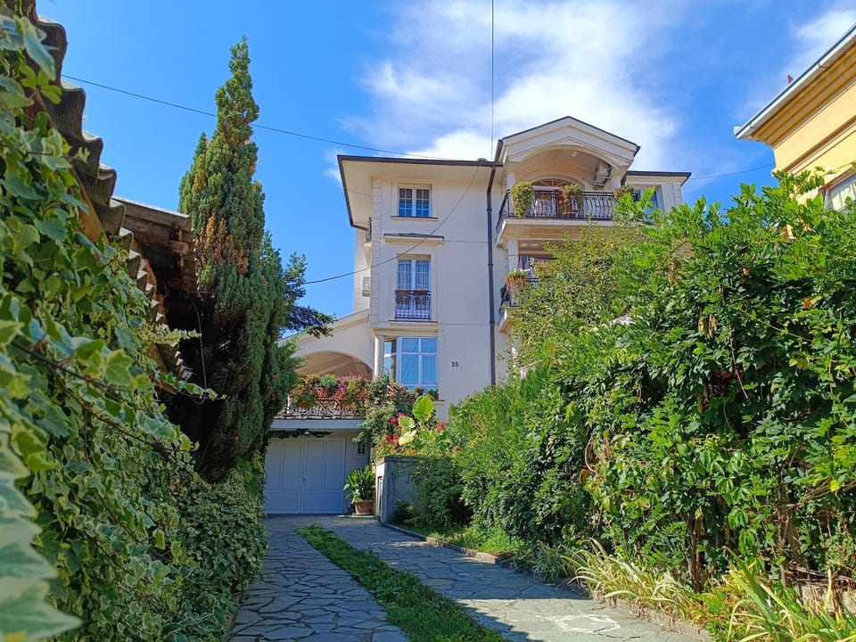 Property building, Patio, Garden view