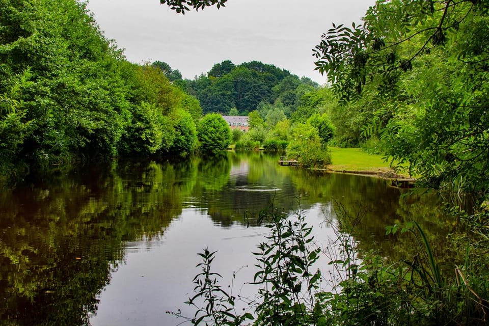 Natural landscape, Lake view