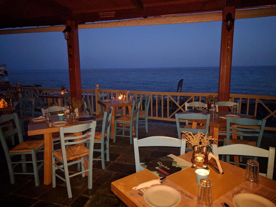 Restaurant/places to eat, Night, Dinner