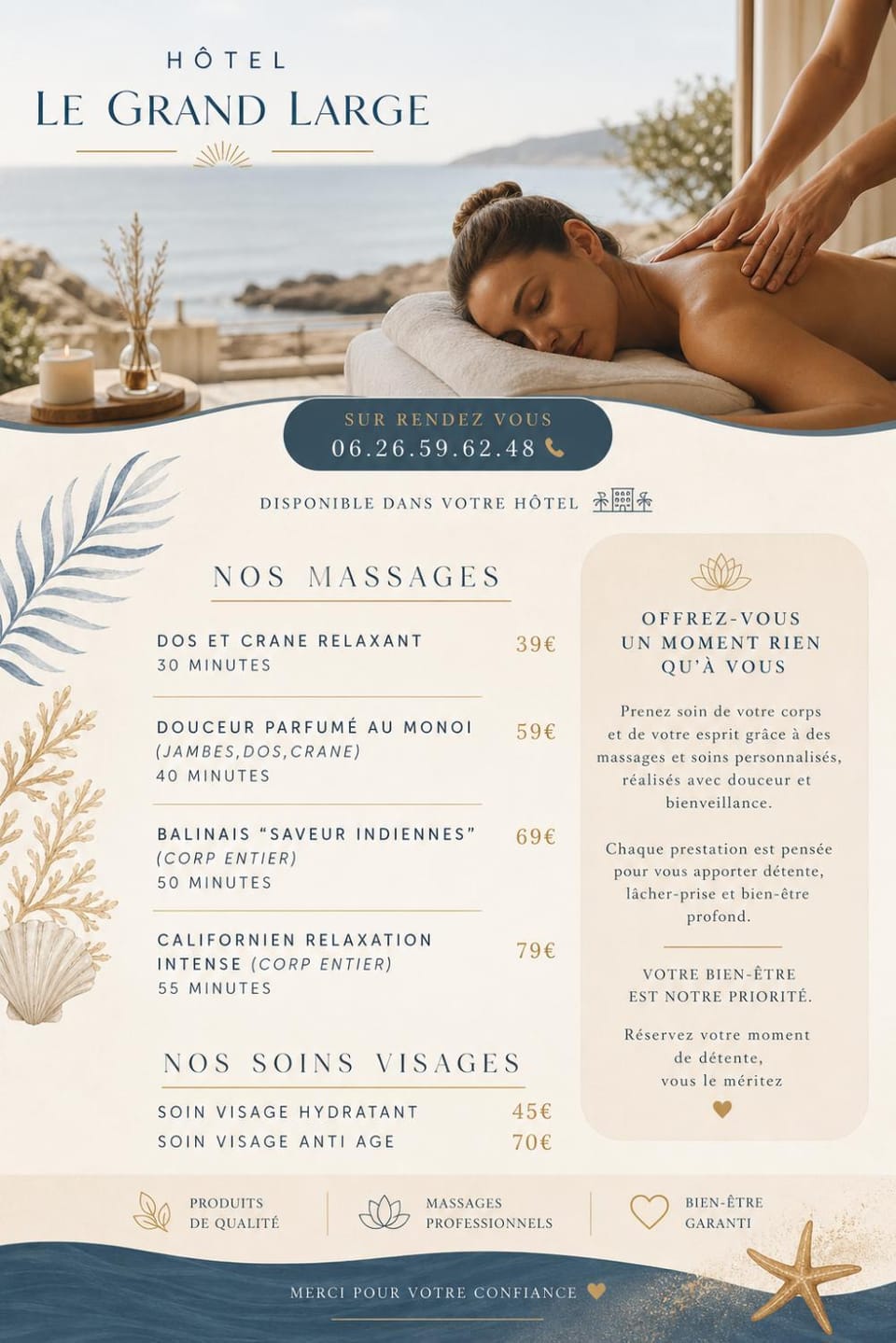 Le Grand Large Bord de Mer Hotel & Appartements Hotel in Palavas-les-Flots