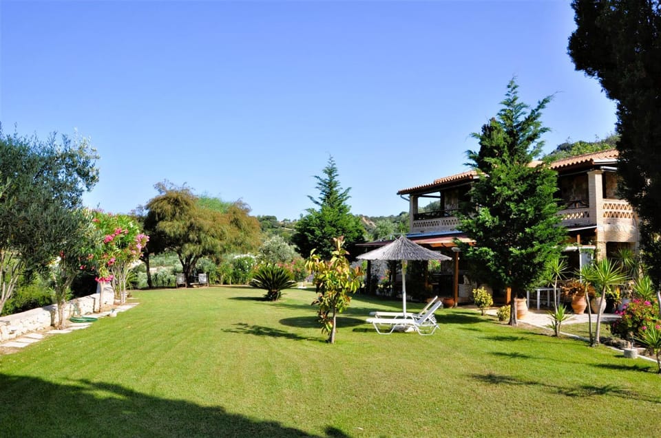 Property building, Garden view