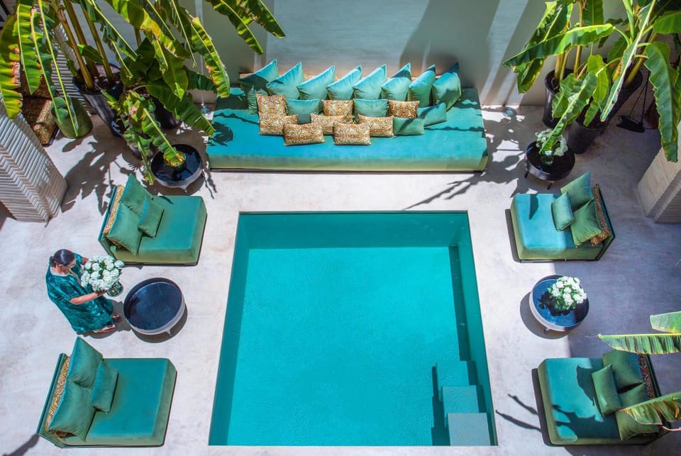 Patio, Pool view, Swimming pool