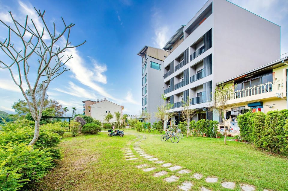 Property building, Garden view