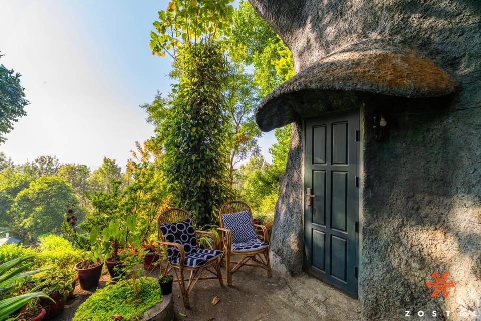 Property building, Garden view