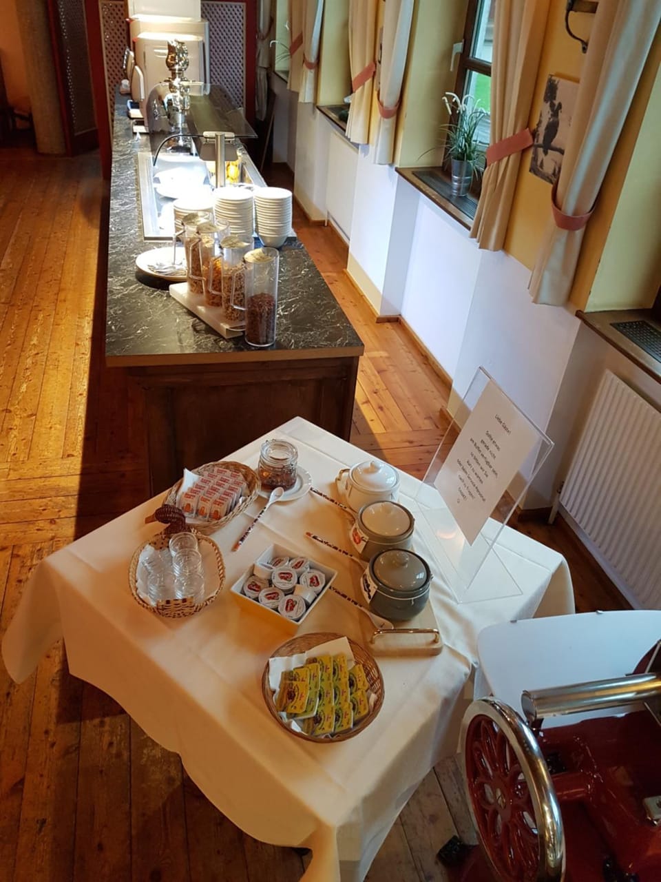 Continental breakfast