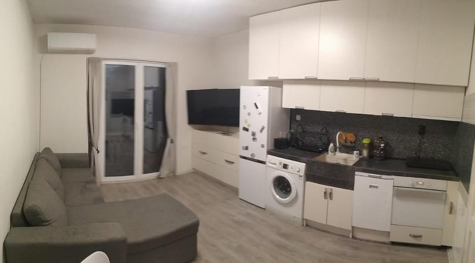 TV and multimedia, Kitchen or kitchenette, Living room, Seating area, Dining area, dishwasher, oven, stove, washing machine