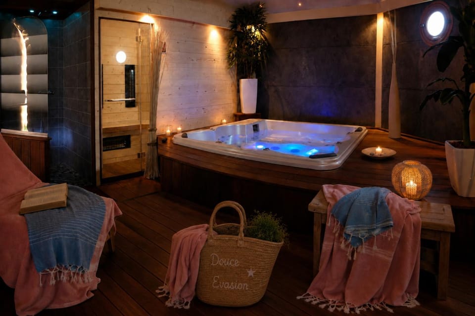 Hot Tub, Hot Tub, Sauna, Spa and wellness centre/facilities